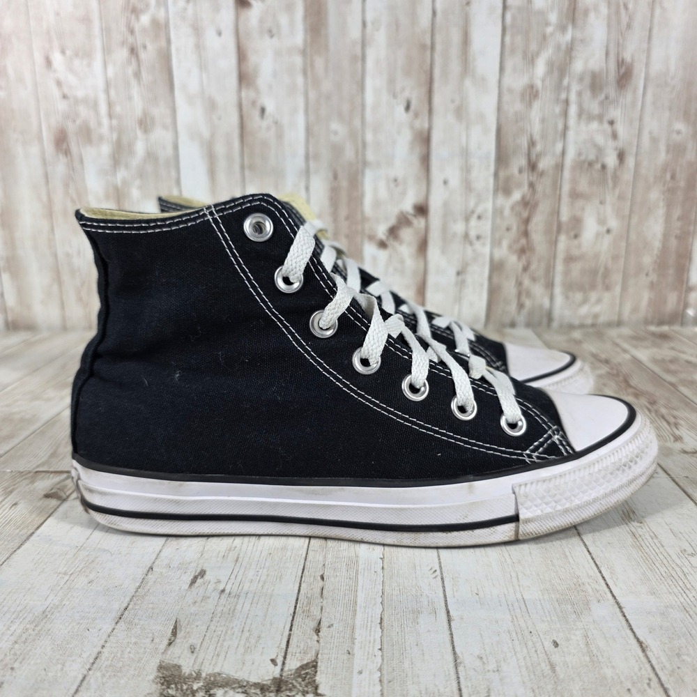 Converse Black and White High Top Sneakers